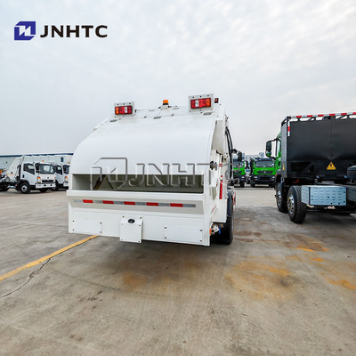 HOWO Light Waste Collection Garbage Compactor Truck Price Dimensions Automatic Feeding