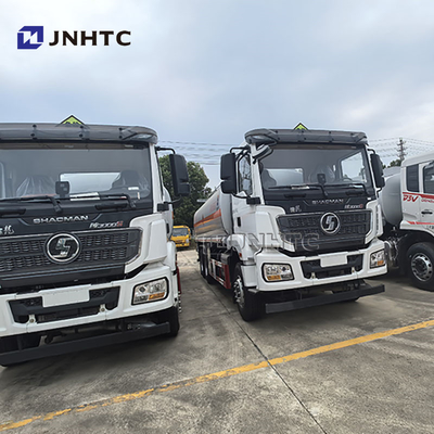Shacman M3000 Oil Tank Truck 6x4 25CBM Fuel Tank Truck 380HP Shacman Oil Tanker Truck for Sale