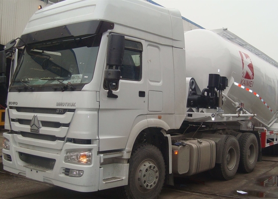 371 HP Power Heavy Duty Semi Trailers 6X4 Cement Truck ZF Steering Gear
