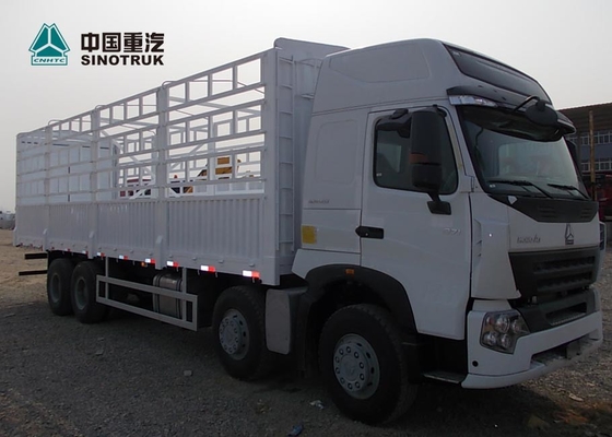A7 Howo Sinotruk 8x4 50T Heavy Cargo Truck With 7M Length Cargo Container