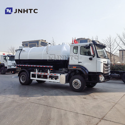 China Brand HOWO NX 6 Wheels High Pressure Vacuum Suction Truck