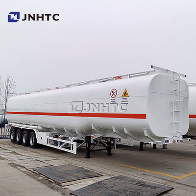 4 Axles 75000L Iron Steel Fuel Tank Semi Triler For Sale