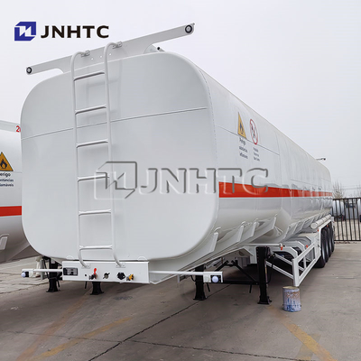 4 Axles 75000L Iron Steel Fuel Tank Semi Triler For Sale