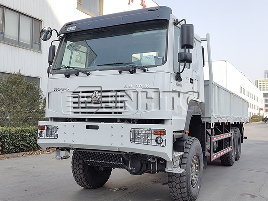 Sino Truck Howo 6x6 Off Road 6 Tire 10 Wheel RHD LHD Full Wheel Drive AWD Lorry Cargo Tipper Dump Trucks