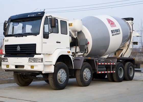 Safe Concrete Mixing Equipment / Concrete Cement Mixer 371HP Horsepower