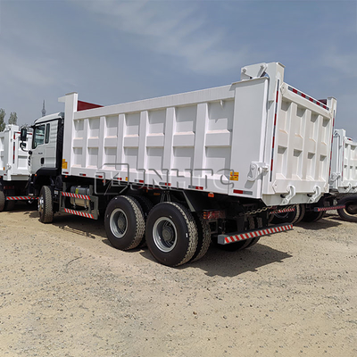 Sinotruk HOWO TX 371HP Diesel Dump Truck 10 Wheels 6X4 Manual Transmission Weichai Engine Euro 2 Tipper