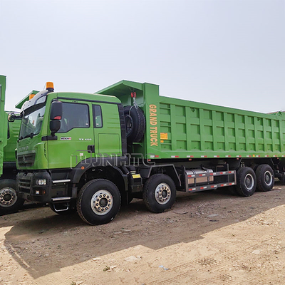 Sinotruk HOWO Tx High Configuration 8X4 12 Wheelers Mine Tipper Truck For Congo