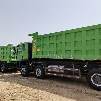 Sinotruk HOWO Tx High Configuration 8X4 12 Wheelers Mine Tipper Truck For Congo