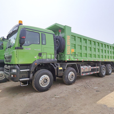 Sinotruk HOWO Tx High Configuration 8X4 12 Wheelers Mine Tipper Truck For Congo