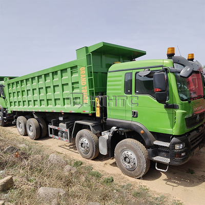 Sinotruk HOWO Tx High Configuration 8X4 12 Wheelers Mine Tipper Truck For Congo