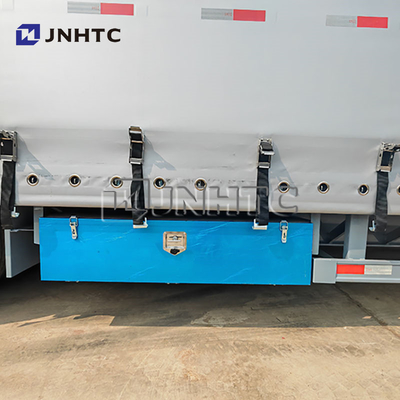 4 Axles 40FT Side Curtain Trailer With 60tons For Drink And Cargo Side Curtain Trailer With Tarpaulin