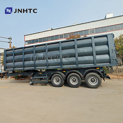 Dump Semi-trailer 40 Ton 50 Ton Truck 3 Axle Hydraulic Mining Trailer For Customers Optional