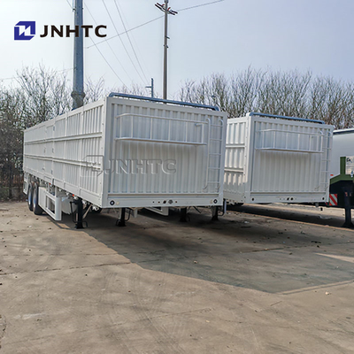 2axle 3axle 20Ton-40Ton Cargo Box Semi Trailer With 40ft-45ft Sidewall Fence Transport