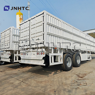 2axle 3axle 20Ton-40Ton Cargo Box Semi Trailer With 40ft-45ft Sidewall Fence Transport