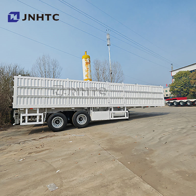 2axle 3axle 20Ton-40Ton Cargo Box Semi Trailer With 40ft-45ft Sidewall Fence Transport