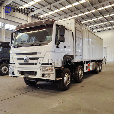 25Ton Howo Truck 8*4 Van Trucks Diecel Manual Transmission Thickened Containers Box Cargo Trucks