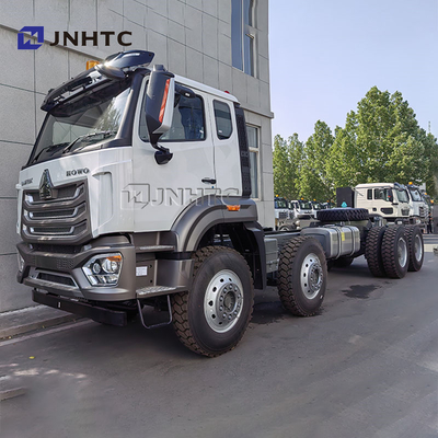 SINO Howo NX 8x4 Heavy Duty 12 Wheels Cargo Dump Truck Chassis Without Bucket