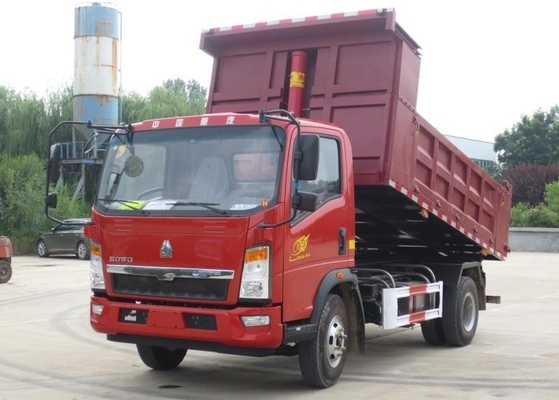 Weather Resistance Heavy Duty Dump Truck SINOTRUK 4×2 120HP Dump Truck
