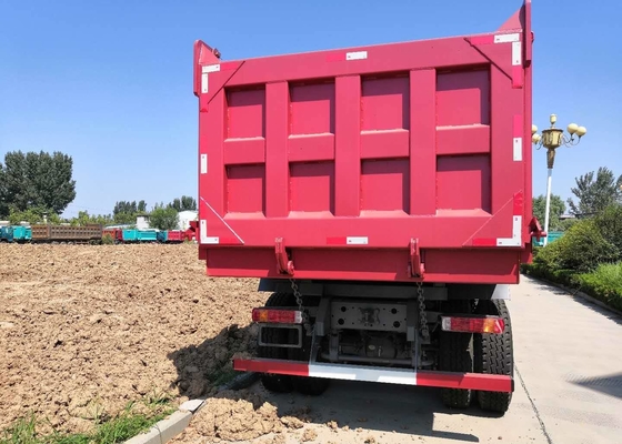 Strong Bearing Capacity Heavy Duty Dump Truck / Sinotruk Howo Dump Truck
