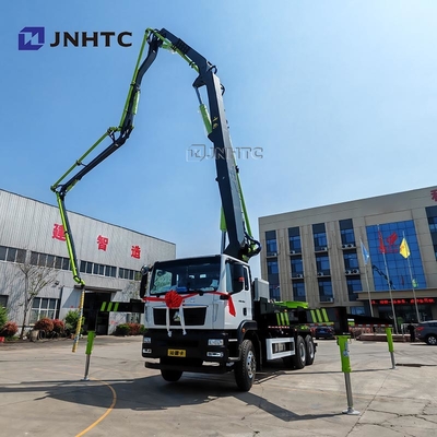 Sinotruk Heavy 47m 6X4 Mounted Concrete Pump Truck With Hydraulic Disc Mixer
