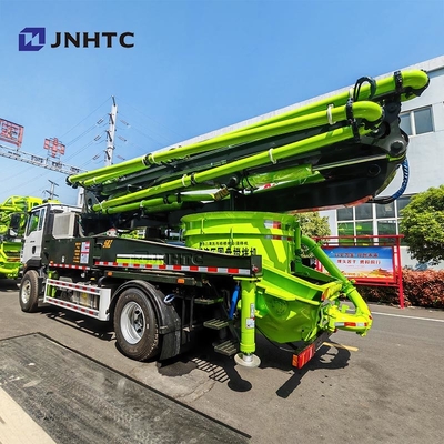 Sinotruk Heavy 47m 6X4 Mounted Concrete Pump Truck With Hydraulic Disc Mixer