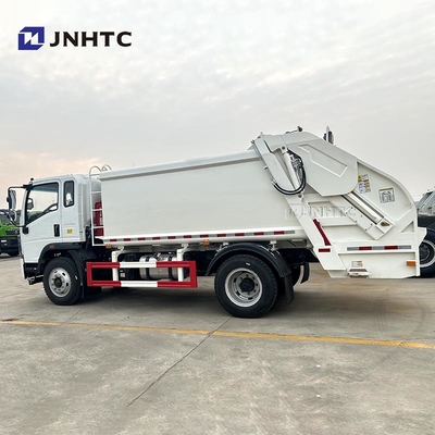 HOWO Light Garbage Truck 10 M3 4X2 Small Garbage Compactor Truck