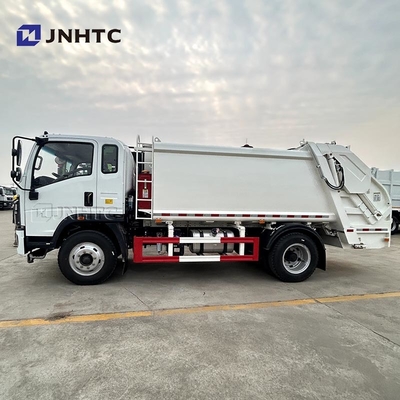 HOWO Light Garbage Truck 10 M3 4X2 Small Garbage Compactor Truck