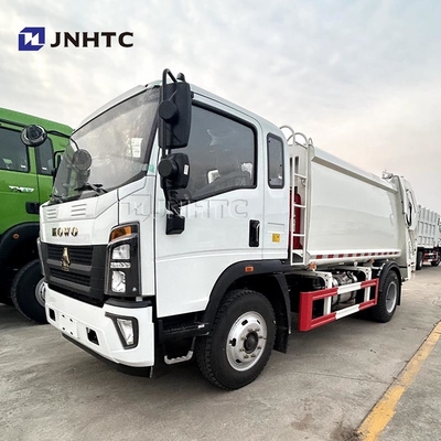 HOWO Light Garbage Truck 10 M3 4X2 Small Garbage Compactor Truck