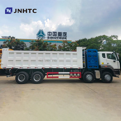 HOWO Nx LNG Dump Heavy Duty Mining Trucks 8X4 12 Wheels 25 Ton