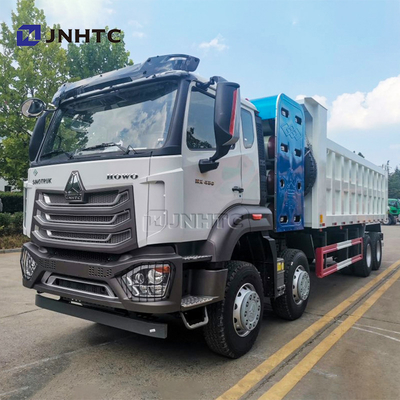 HOWO Nx LNG Dump Heavy Duty Mining Trucks 8X4 12 Wheels 25 Ton