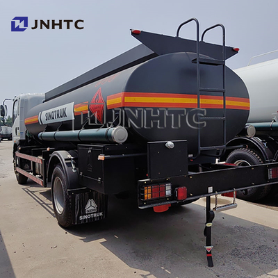 HOWO 4000 Liters 5000 Liters Fuel Tank Truck 5 Metric Ton Fuel Dispensing Trucks