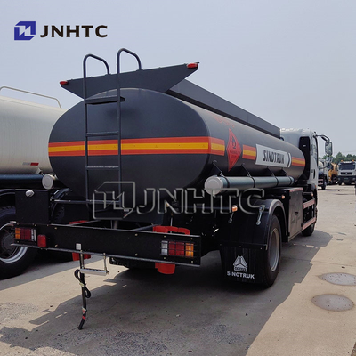 HOWO 4000 Liters 5000 Liters Fuel Tank Truck 5 Metric Ton Fuel Dispensing Trucks