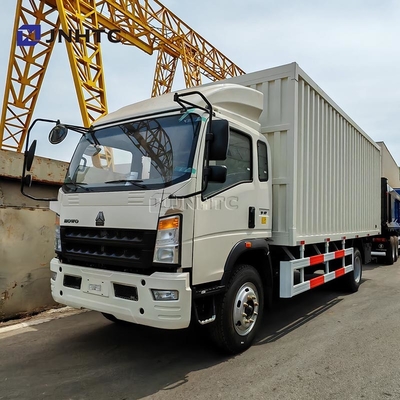Brand New Howo 4X2 8ton Light Van Container Cargo Truck