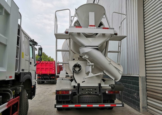 ABS Service Brake Concrete Mixer Truck / Mini Cement Truck WD615.69 Model