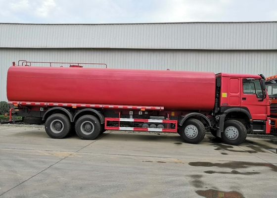 Potable Water Tanker Trucks / Bulk Powder Transport Euro II Standard 32 Tons Loading