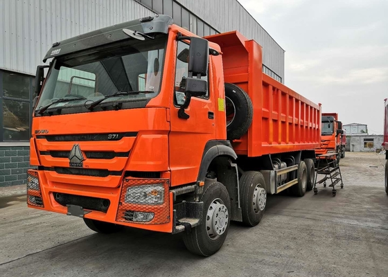 SINOTRUK 371 HP 8×4 Dump Truck Heavy Duty Dump Truck 50 Tons Loading 28CBM​