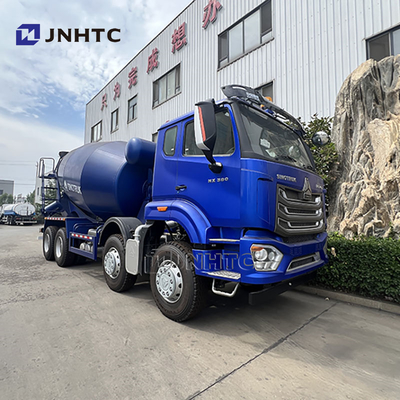 New HOWO NX 8*4 Automatic Concrete Mixer Truck with Reversing Discharge Heavy-Duty Chassis