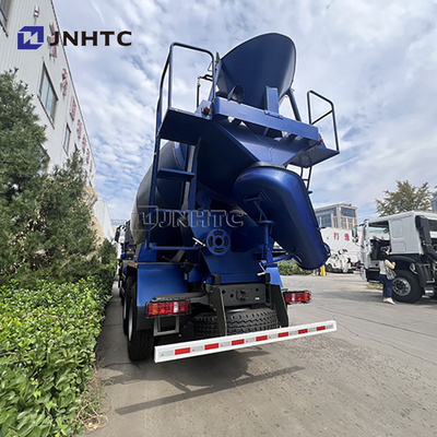 New HOWO NX 8*4 Automatic Concrete Mixer Truck with Reversing Discharge Heavy-Duty Chassis