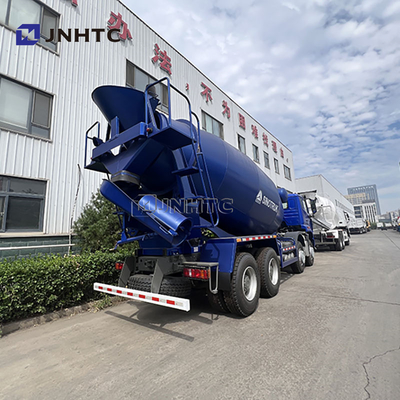 New HOWO NX 8*4 Automatic Concrete Mixer Truck with Reversing Discharge Heavy-Duty Chassis