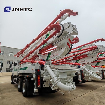 Chinese Howo TX Mixer Puming Truck Cost 25m 38m 42m 6X4 440HP Concrete Pump Truck