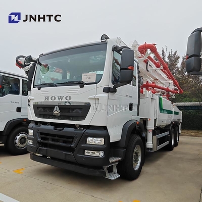 Chinese Howo TX Mixer Puming Truck Cost 25m 38m 42m 6X4 440HP Concrete Pump Truck