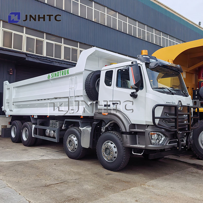 SINOTRUCK HOHAN N7 380hp 8x4 Diesel Manual Transmission Euro 2 Tipper Dump Truck