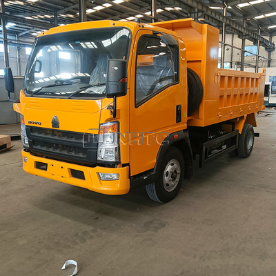 SINOTRUK HOWO 3-5 TON YN4102QBZL 116HP Euro2 Right Drive Light Dump Truck
