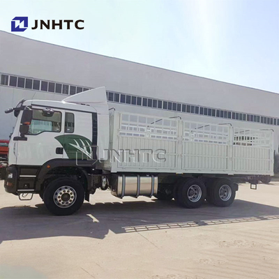 Cheap Price HOWO TX 6x4 20Ton Lorry Box Trucks Cargo Truck for Sale with Deflector