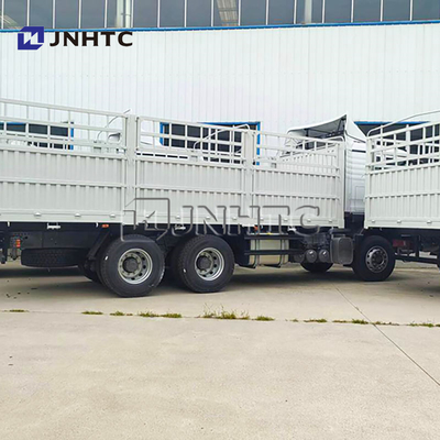 Cheap Price HOWO TX 6x4 20Ton Lorry Box Trucks Cargo Truck for Sale with Deflector