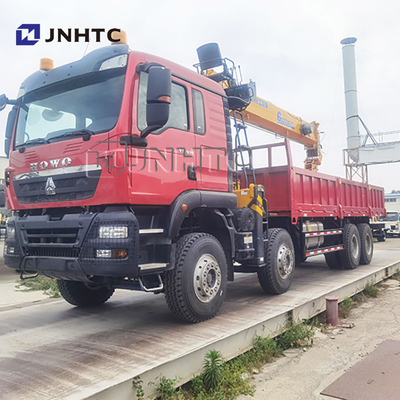 Factory Price SINOTRUK HOWO TX 371HP 20Ton CargoTruck Mounted Straight Boom Crane for Sale