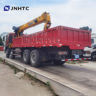 Factory Price SINOTRUK HOWO TX 371HP 20Ton CargoTruck Mounted Straight Boom Crane for Sale