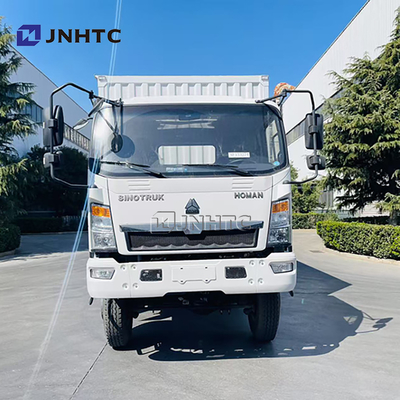 New HOMAN 6 Wheel 5-8ton Van Box Type Cargo Truck Diesel with Yuchai Engine Side Door Opening