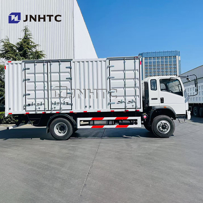 New HOMAN 6 Wheel 5-8ton Van Box Type Cargo Truck Diesel with Yuchai Engine Side Door Opening