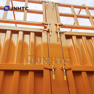 5 Axle Fence Semi Trailer Bulk Cargo Transport Semi Trailer Truck for Sale